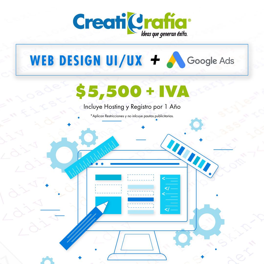 Promo Website + Google Ads - Creatigrafía®